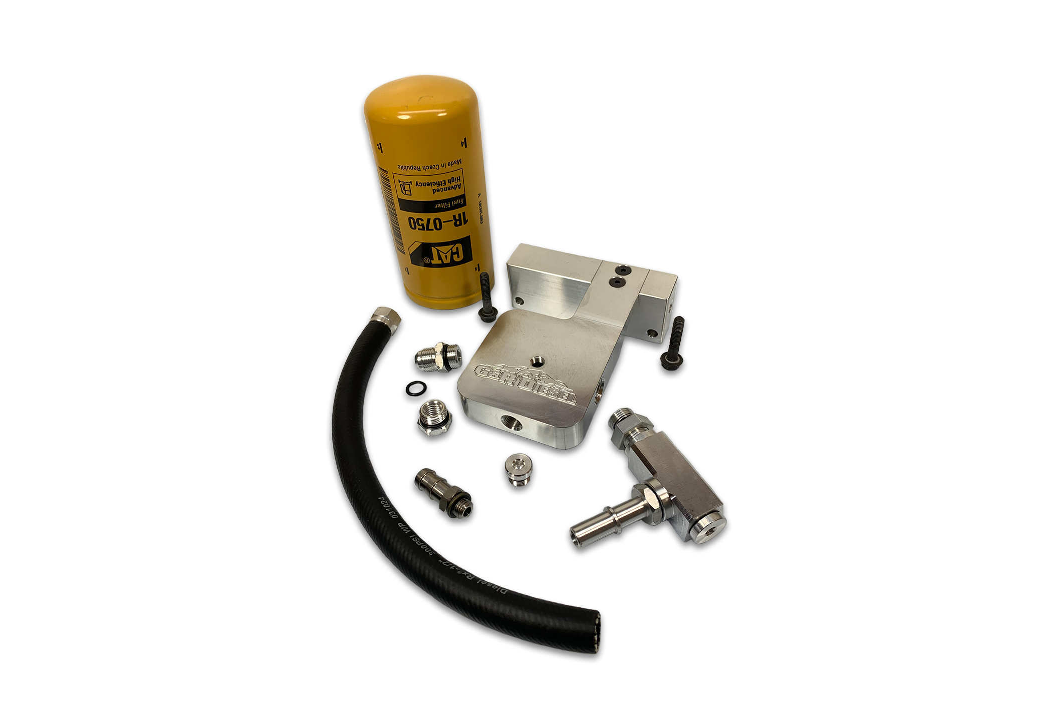 2010-2018 6.7 Cummins CAT Fuel Filter Conversion Kit