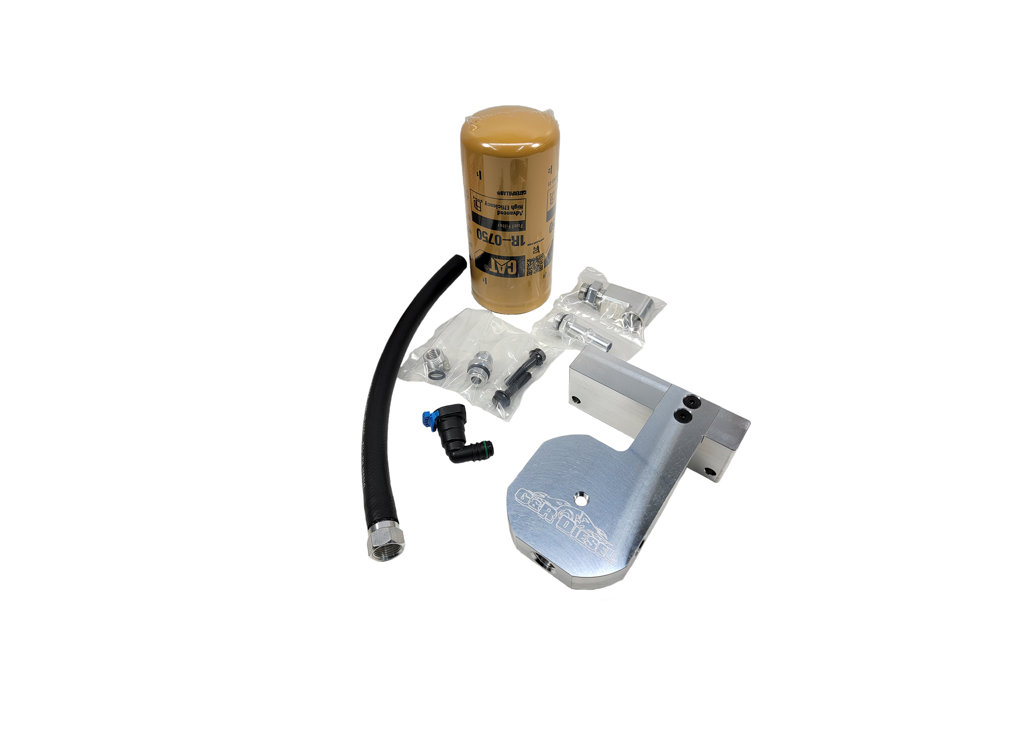 2019-2020 6.7 Cummins CAT Fuel Filter Conversion Kit