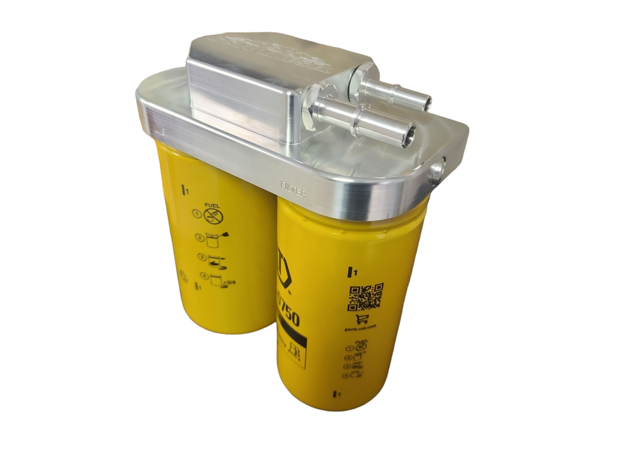 2019-2024 6.7 Cummins Fuel Filter/ Water Separator Conversion Kit